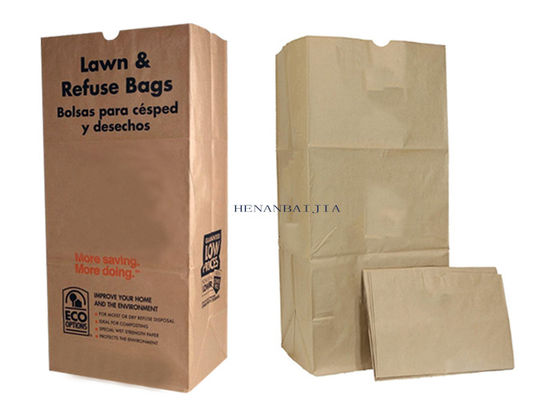 30 grandi sacchi di carta dei rifiuti di Gal Biodegradable Kraft Paper Bags 120gsm