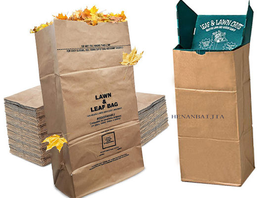 30 borse di Gal Biodegradable Lawn And Leaf incartano le borse dello spreco del giardino
