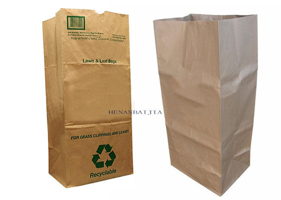Grande 70g extra sta sulle borse di rifiuti del prato inglese e della foglia di Multiwall del sacco di carta del prato inglese