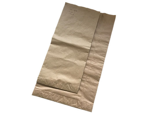 I sacchi di carta 20kg 25kg di Kraft riciclati dimensione su ordinazione hanno incollato i sacchi di carta di Multiwall