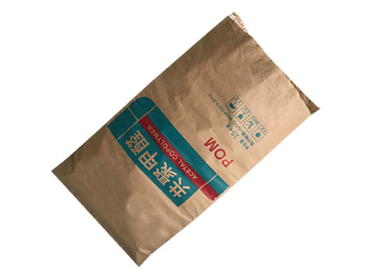 7 sacchi di carta di stampa 65g-130g/M2 facilmente apribile a prova d'umidità di Multiwall Kraft di colore