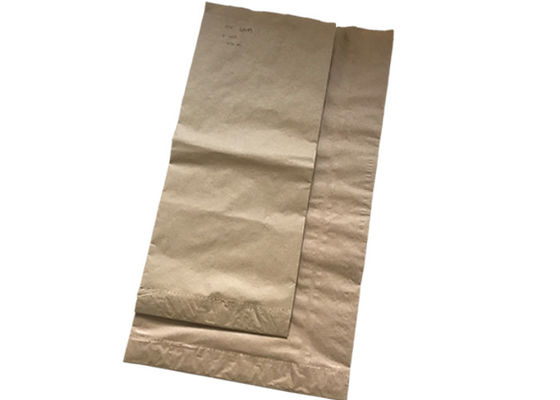 Protezione dell'umidità dei sacchi di carta 10kg 25kg 50kg di Multiwall Kraft della farina di frumento