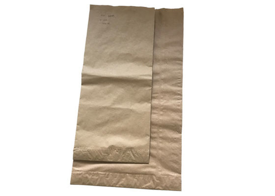 L'amido 25kg 50kg dell'alimentazione ha saldato a caldo la bocca aperta trapezoidale dei sacchi di carta