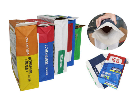 polvere del siero di latte demineralizzata sacchi di carta di 15kg 20kg 25kg Multiwall Kraft