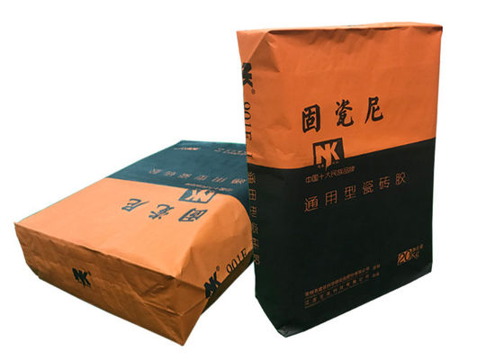 sacchi di carta di 4ply Multiwall Kraft per la polvere resistente del mastice dell'acqua