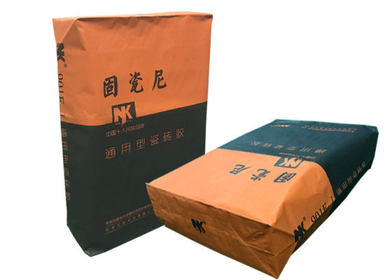 20kgs ha incollato i sacchi di carta di Multiwall Kraft della valvola per la polvere del mastice