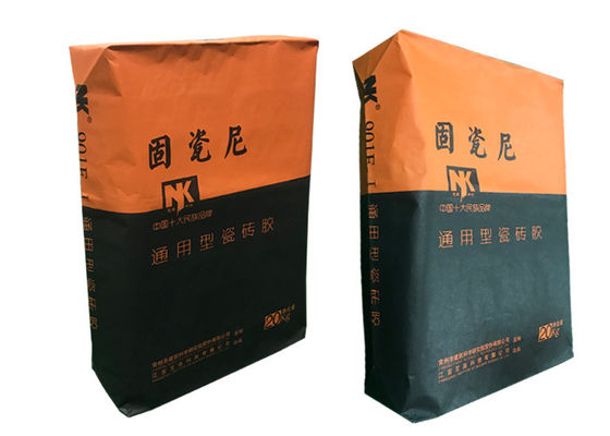 sacchi di carta di 15kg 20kg 25kg Multiwall Kraft per la costruzione della polvere del gesso