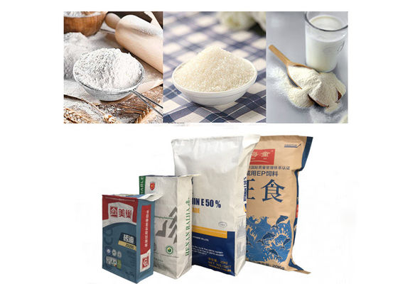 latte in polvere della farina dei sacchi di carta di 10kg 15kg 25kg 50kg Multiwall Kraft le borse d'imballaggio