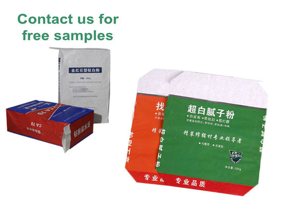 Bio- - uso industriale della carta kraft della borsa degradabile della valvola per il gesso del gesso