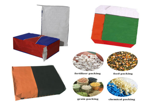 Sacco di carta riciclato amichevole eco- della farina di frumento del commestibile della borsa della carta kraft di Multiwall