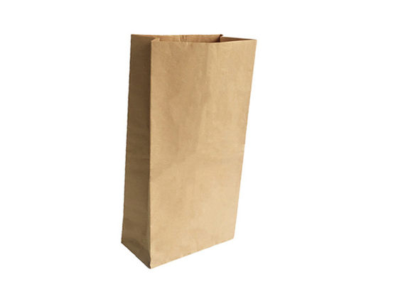 I sacchi di carta stampati colore a prova d'umidità amichevole di 2 pieghe multi 10kg Kraft di Eco per il carbone del carbone