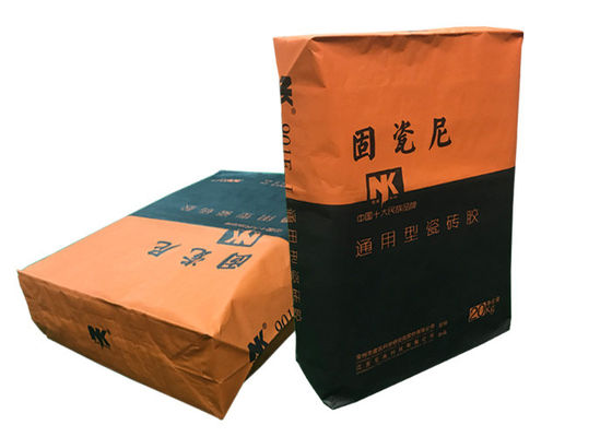 Borsa di stampa su ordinazione di carta kraft di Multiwall con il fondo quadrato