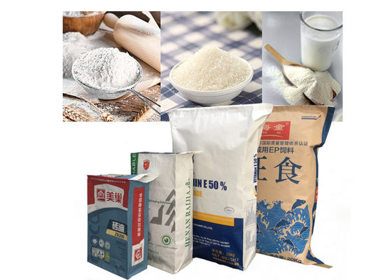 il glucosio di 10kg 20kg 25kg 50kg spolverizza la borsa di Brown Sugar Powder Flour Packaging Paper