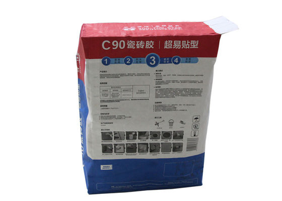 il multi cemento industriale di carta kraft dei sacchi 20kg 25kg della carta di parete 25kg insacca la laminazione di PLA