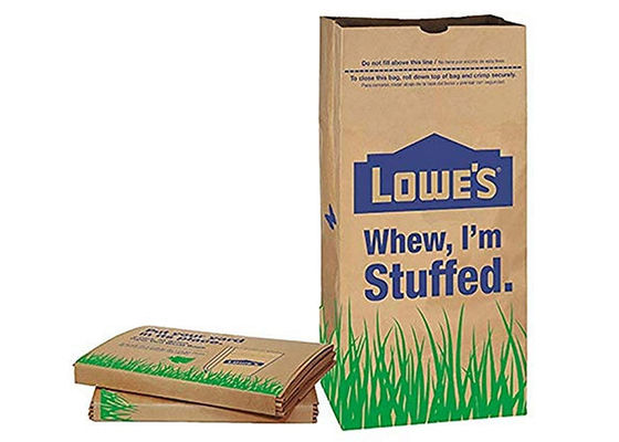 Sacchi di carta di carta resistenti Kraft del prato inglese di Multiwall dei rifiuti e del prato inglese 25 chilogrammi