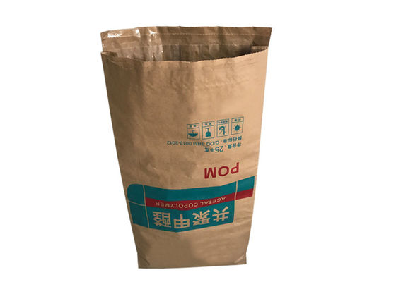 Carta di parete della laminazione della fodera del PE la multi licenzia l'imballaggio della farina dello zucchero di 10kg 25kg 50kg