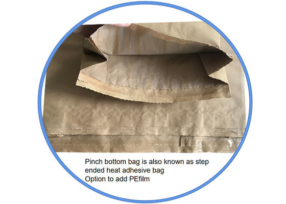 Sacchetti di carta termosaldati incollati per il confezionamento di additivi alimentari