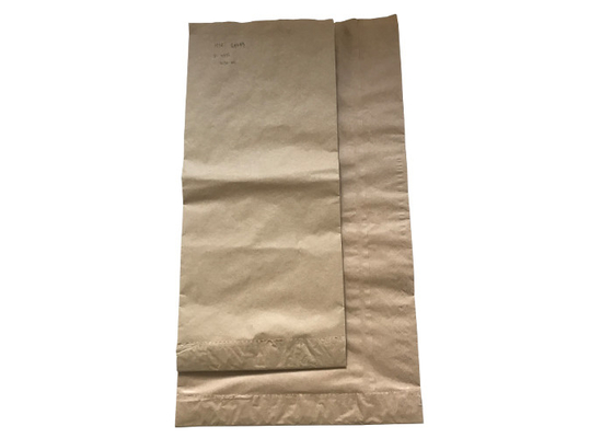 Stampa inferiore stampata di Flexo di forte di auto della guarnizione di carta kraft della borsa di Multiwall pizzico aperto della bocca