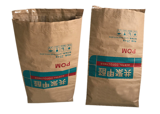 20kg 25kg ha incollato di latte in polvere dell'amido della farina dei sacchi di carta di Multiwall della valvola