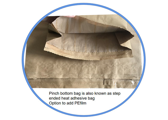 Sacchi di carta industriali da 25 kg personalizzati biodegradabili