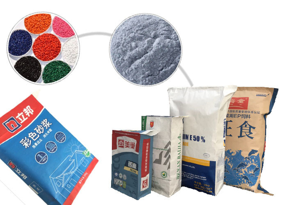 Sacchi di carta incollati su misura 20kg 25kg di Multiwall della valvola per polvere chimica