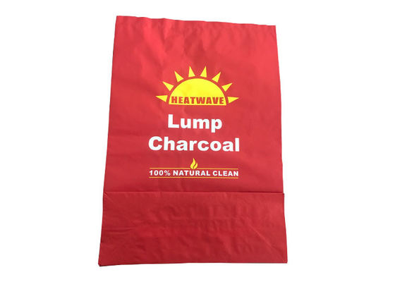 Forti borse del carbone del barbecue 5kg di capacità del sacco di carta dell'apertura del carico