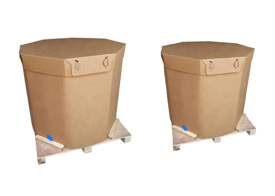 borsa di carta della fodera del pe del contenitore del commestibile di 220L 1000L 1600L 1800L IBC con la valvola
