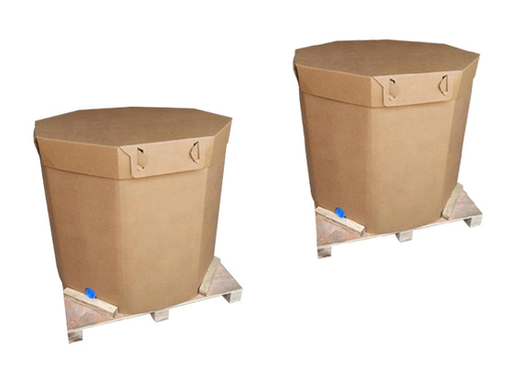 Pacchetto liquido IBC di carta Tote With Line Bag di 1000l IBC dell'olio di cocco cubico del carro armato