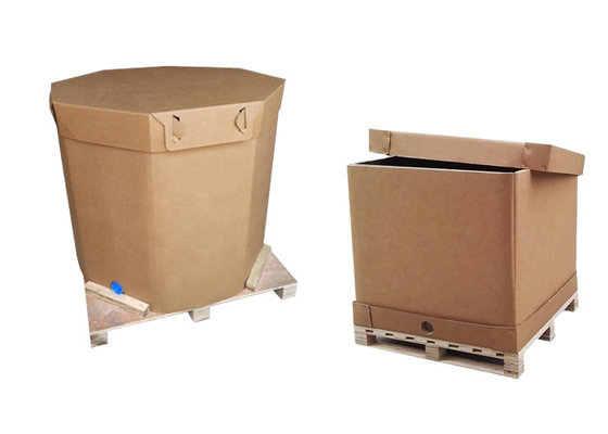 scatole di carta di imballaggio flessibile del contenitore del commestibile di 220l 1000l IBC per acqua in serie