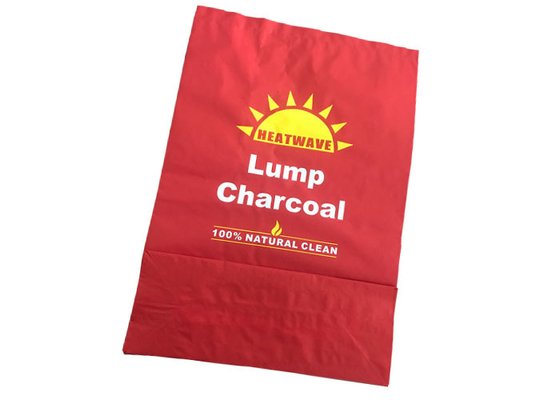 Strato multiplo Logo Size su ordinazione dei sacchi di carta di Multiwall Kraft del carbone